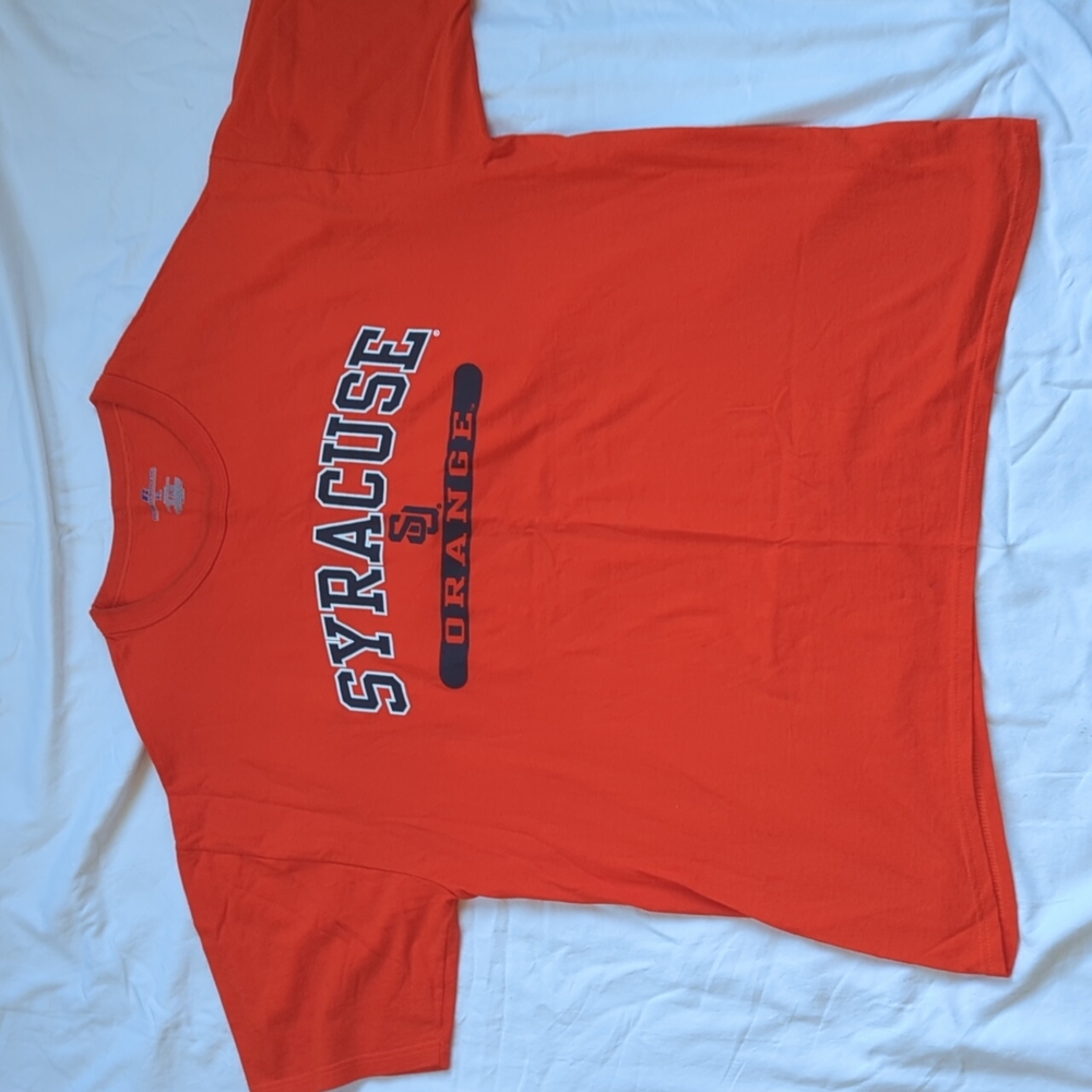 Russell Athletic SYRACUSE Orange Shirt TShirt XL